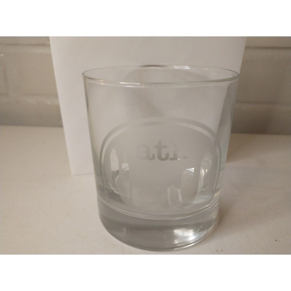ATL Atlant Skyline Round Rocks Glass Low-ball Water Drinking Cup
